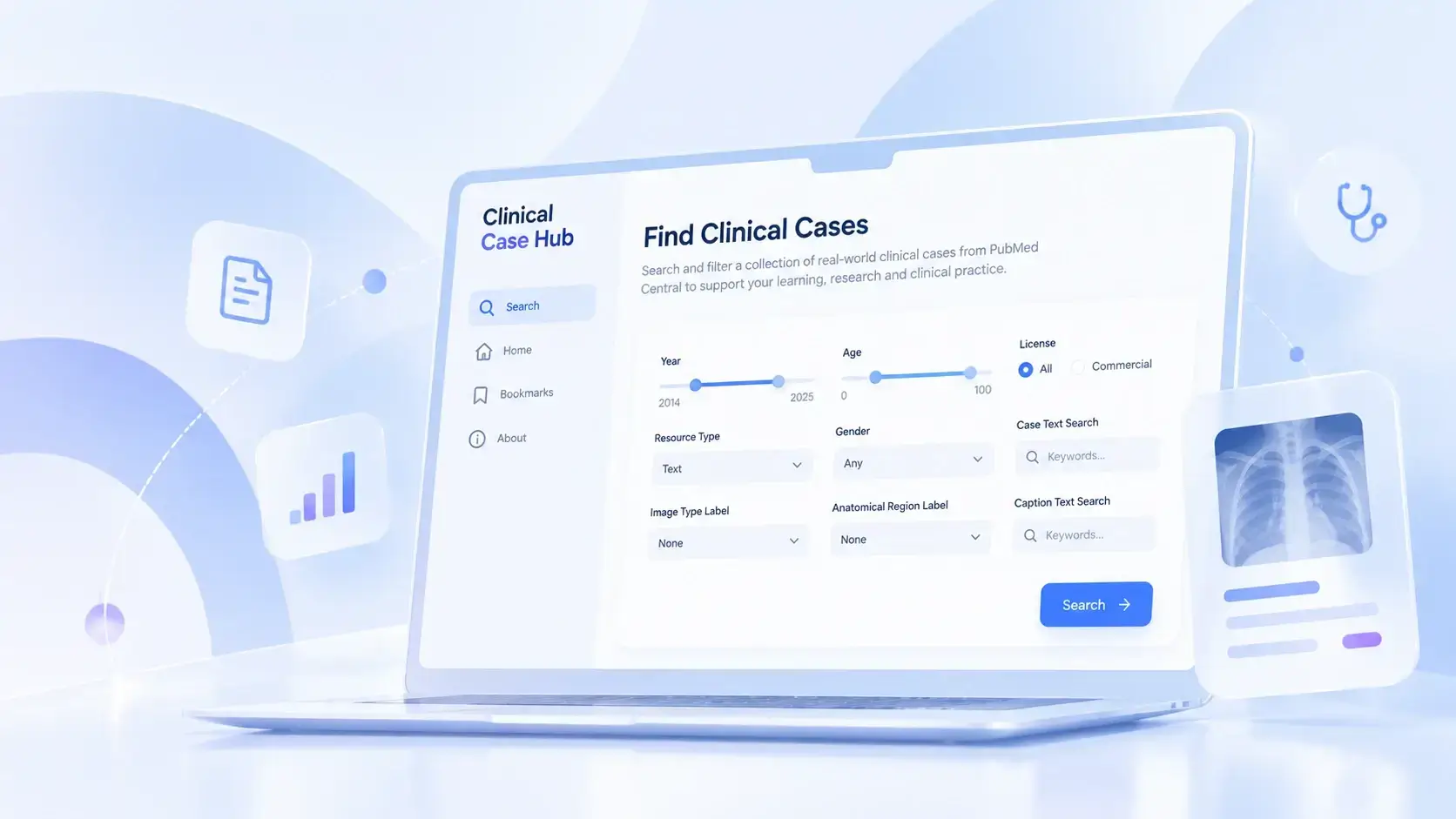 Clinical Case Hub project visual