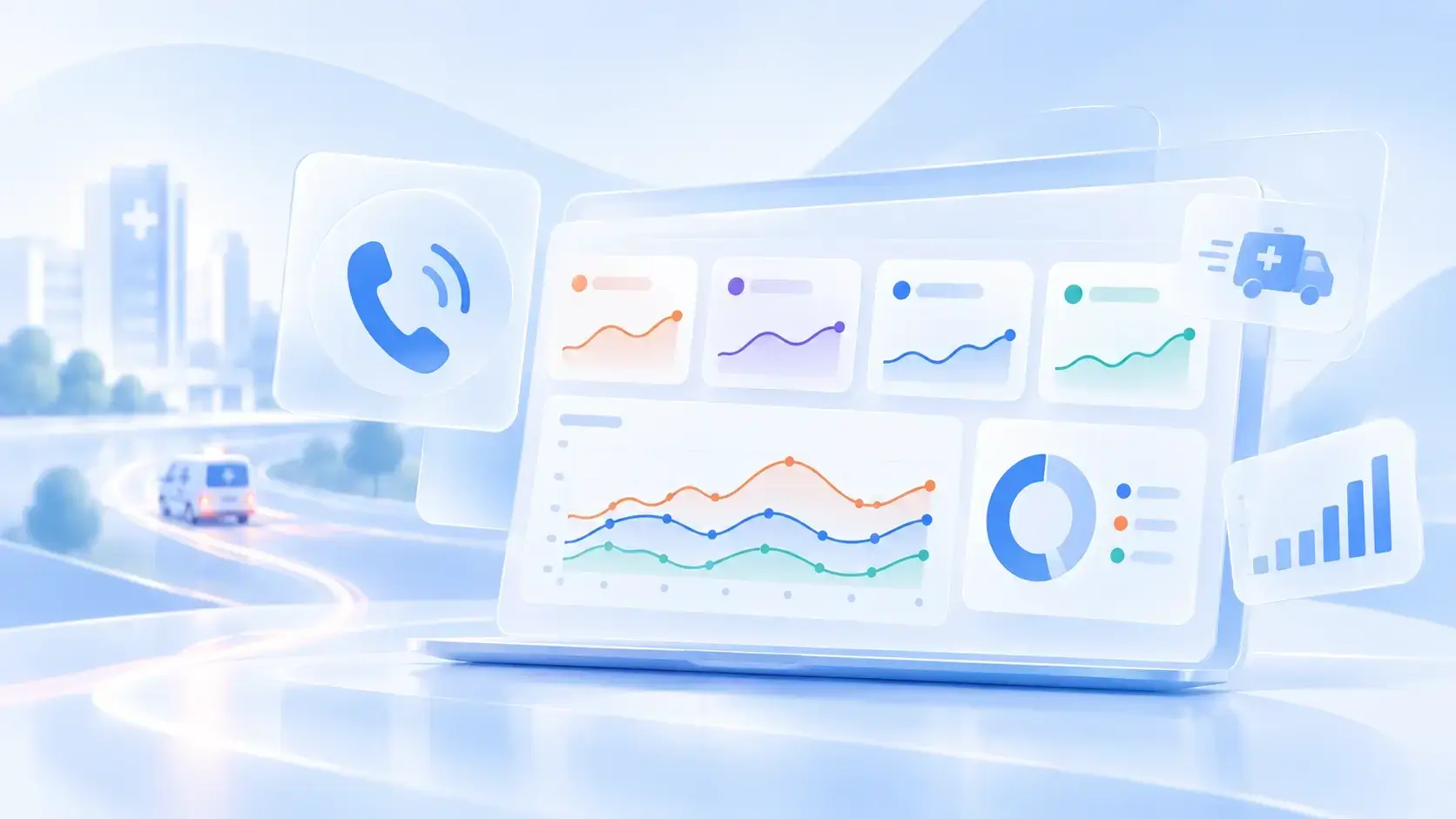 NHS Urgent Care Dashboard project visual